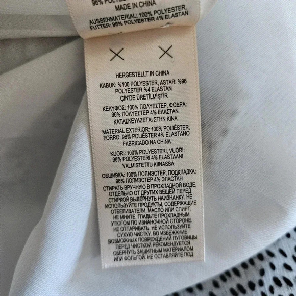 Ted Baker London Phenia Subtle Long Sleeve Ruffled Tiered Boho Casual Mini Dress - Picture 16 of 16